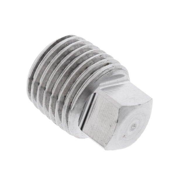 Tapón de drenaje de popa de acero inoxidable para barco y yate marino - 1/8" NPT 1 8 pulgadas Cola Boat Garboard Drenaje Plug