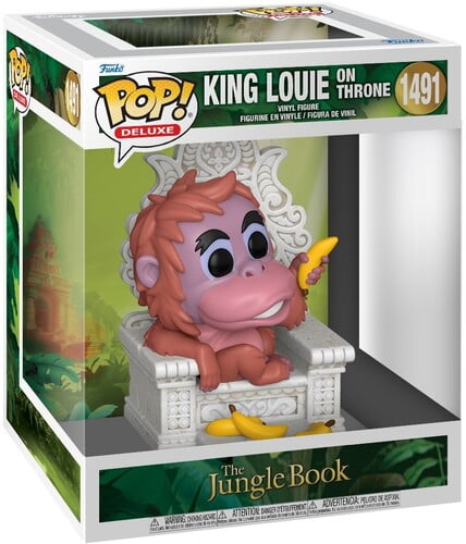 Funko Pop! Deluxe: The Jungle Book S2– King Louie on throne