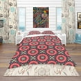 thumbnail image 2 of Designart 'Vintage Decorative Elements' Bohemian & Eclectic Duvet Cover Set, 2 of 4