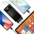 thumbnail image 2 of Cellet Portable Power Bank 10000mAh with Smart Digital Display Screen Compatible with iPhones Samsung Galaxy, Note, Motorola Moto, Google Pixel, 2 of 8