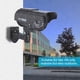 thumbnail image 3 of Cámaras De Seguridad Falsas, Cámara De Seguridad Falsa Simulada, Con Placa CCTV Cámara Domo De Seguridad CCTV Para Interiores Y Exteriores, 3 of 7