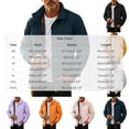 thumbnail image 3 of JTSRKL Windbreaker Jackets for Men Lightweight Stand Collar Zip Up Fleece Lined Softshell Coats Waterproof Rain Casual Hiking Daily Outerwear, 3 of 9
