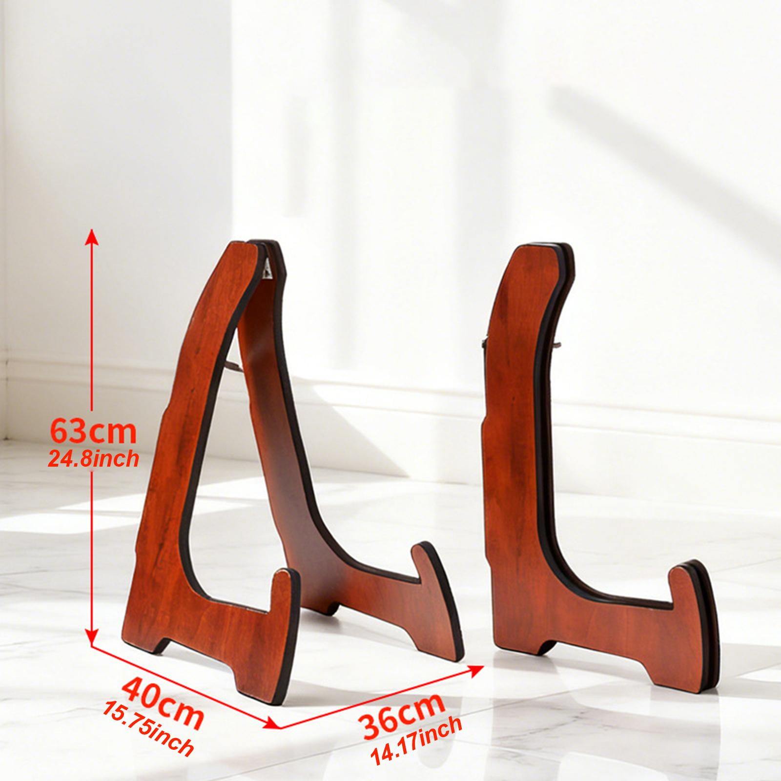 MERIGLARE Wooden Cello Stand,Floor Stand Folding Music Instrument Rack String Instrument Holder Cello Support Holder for Guitar Ukulele