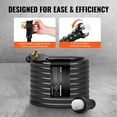 thumbnail image 4 of SKYSHALO Generator Cord with Inlet Box, 50FT 50 Amp, RV Extension Cord NEMA 14-50P/SS2-50R, STW 6/3+8/1 AWG with Secure Twist Lock, ETL Certified for Home Backup, 4 of 9