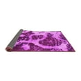 thumbnail image 2 of Ahgly Company Indoor Rectangle Abstract Pink Modern Area Rugs, 2' x 4', 2 of 4