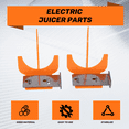 thumbnail image 4 of 2 Pcs Electric Orange Juicer Spare Parts for XC-2000E Lemon Juicing Machine Cutter Peeler, 4 of 4