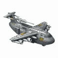thumbnail image 7 of Military Airplane Toy for Kid - 2-in-1 Airplane Playset for Ages 5-7 3-6 Boy, Fighter Jet with 6 Truck Vehicle, 5 Helicopter, Army Men, Car Kit for 4 5 6 7 8 Years Old Child Birthday, 7 of 7