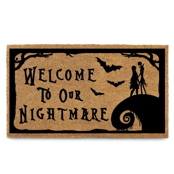 Welcome To Our Nightmare Doormat 30x17 Inch Welcome Mat Outdoor Coir Door Mat