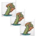 thumbnail image 7 of Zombie Hands Game Baby Muslin Washcloths Soft Absorbent Face Towel, Joysticks Gamepad Controller Burp Cloths Cotton Bath Wipes 5 PCS Infant Wash Cloth for Newborn Boys Girls 12x12 inches, 7 of 7