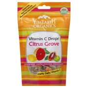 Yummy Earth Organic Vitamin C Drops - Citrus Grove , 3.3 Oz