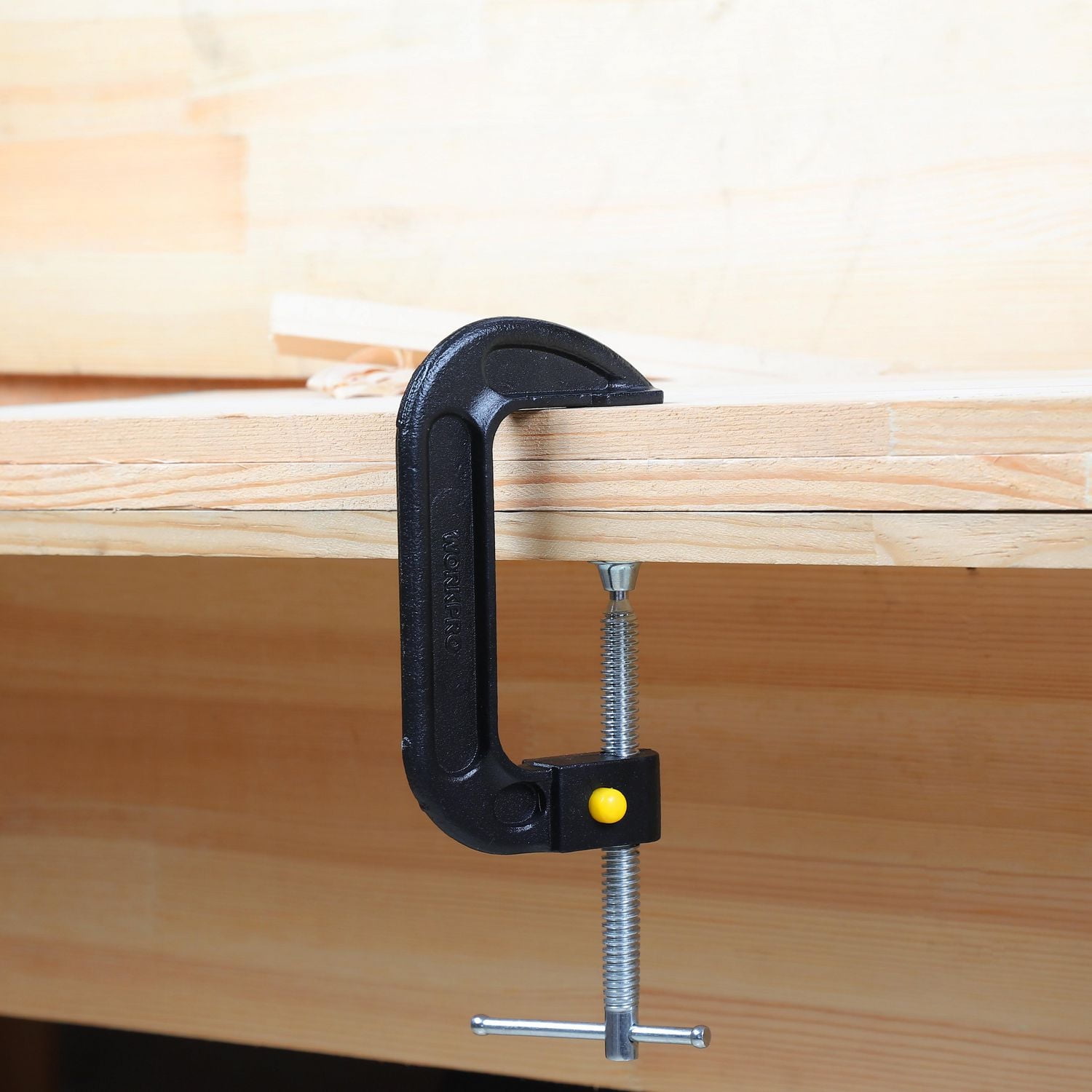 WorkPro 4" Quick Release C Clamp