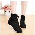 thumbnail image 2 of Zapatillas deportivas para hombre y mujer, zapatos de baile de Jazz, botas de baile con cordones, color azul, rojo, negro, tostado, verde y blanco, novedad de 2022, 2 of 5