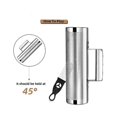 thumbnail image 4 of Musical Instrument Stainless Steel 30.48x10.16cm Percussion Instrument With Scraper Metal Shaker Cu, 4 of 5