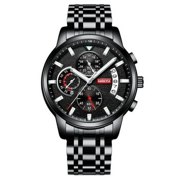 Nibosi Watch Brand Quartz Watch Men Sports Watches Men Steel Military Clock Waterproof Gold 2022 Wrist Watch Relogio Masculino - Quartz Wristwatches