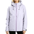 thumbnail image 7 of Sheghy Womens Rain Jacket Women Packable Parka Funnel Neck Weekend Shacket Jacket with Pockets, 7 of 7