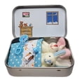 thumbnail image 1 of Pocket Tiny Rabbit In A Tin Box Stuffed Doll Plush Toy Easter Bunny Kids Gift Jp, 1 of 5