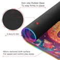 thumbnail image 4 of Wireless Charging Mouse Pad Large RGB Gaming Desk Mat 13 Light Modes Mousepad 31.5x11.8 Dwarfs Celebrate 2025 New Year, 4 of 6