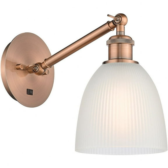 Innovations Lighting - Belfast - 1 Light Wall Sconce In Industrial Style-11.38