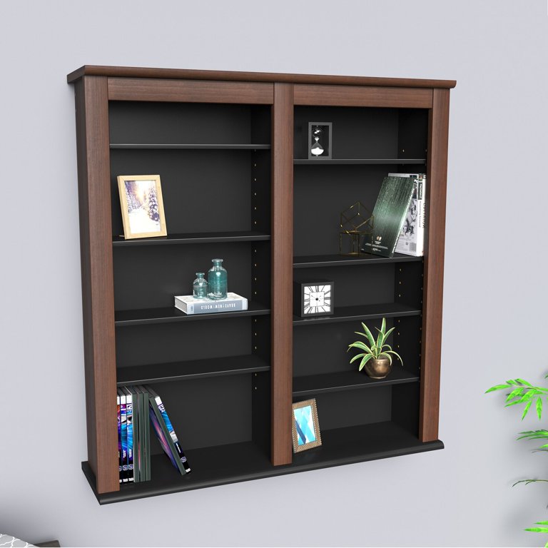 Multimedia wall mounted store media storage