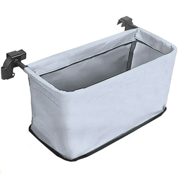 Wagon Cart Tail Bag Beach Wagon Cart Accessories Portable Hand Push Pull Cart Basket Wagon Storage Bag gray