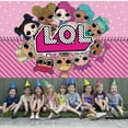 thumbnail image 5 of LOL Surprise school Taspestry Wall Decor Birthday Banner Backdrop Background Party Supplies Poster Fans, 5 of 6
