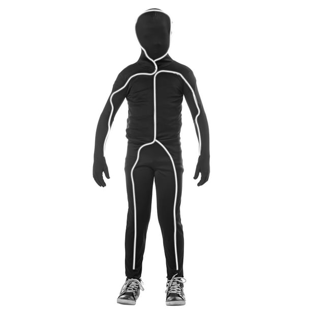 Kid's Light Up Stick Figure Costume