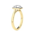 thumbnail image 3 of IGI Certified 1 Carat Oval Shape Lab Grown Diamond Engagement Ring | 14K Yellow Gold | Harriet Halo Diamond Ring | FG-VS1-VS2 Quality Friendly Diamonds, 3 of 6