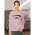 thumbnail image 2 of Gothic Style Brooklyn  Sweatshirt Women -Image by Shutterstock, Female Medium, 2 of 4