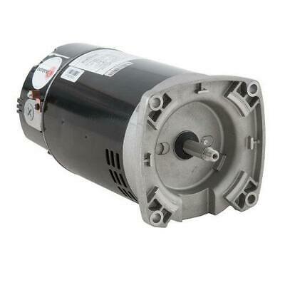Square Flange Full Rate Motor - U.S. Motors EB841 56Y Square Flange Single Speed 1HP Full Rated Pool and Spa Motor