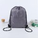 thumbnail image 2 of Polyester Drawstring Bag Sports Marathon Drawstring Bag Gray, 2 of 5