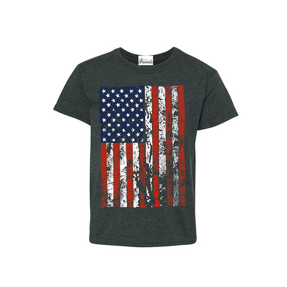 Big Boys T-Shirts and Tank Tops - American Flag 4th of July