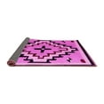 thumbnail image 2 of Ahgly Company Indoor Round Southwestern Pink Country Area Rugs, 5' Round, 2 of 4
