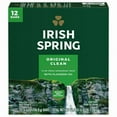 thumbnail image 1 of Irish Spring Original Clean Deodorant Bar Soap for Men, 104.8 g, 12 Pack, 12 Pack, 1 of 5