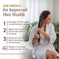 thumbnail image 4 of OKAY Pure Naturals Black Jamaican Castor Oil with Argan Oil – Hair & Skin Restoring Growth Oil, Enhances Elasticity & Stimulates Follicles, Silicone & Paraben-Free, All Hair & Skin Types, 4 oz / 118, 4 of 6