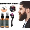 thumbnail image 1 of 1-2pcs Men Beard Growth Roller SetMen's Beard Growth Essence Nourishing Enhancer Beard Oil Spray Beard Care, 1 of 5