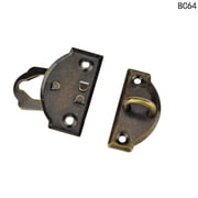 10pcs Jewelry Box Latches Special Small Box Packing Buckle Antique Wooden Gift Lock Alloy Latch Hook Locks(Bronze)