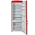 thumbnail image 4 of Unique 455L Candy Apple Red Bottom Mount Refrigerator, 4 of 18