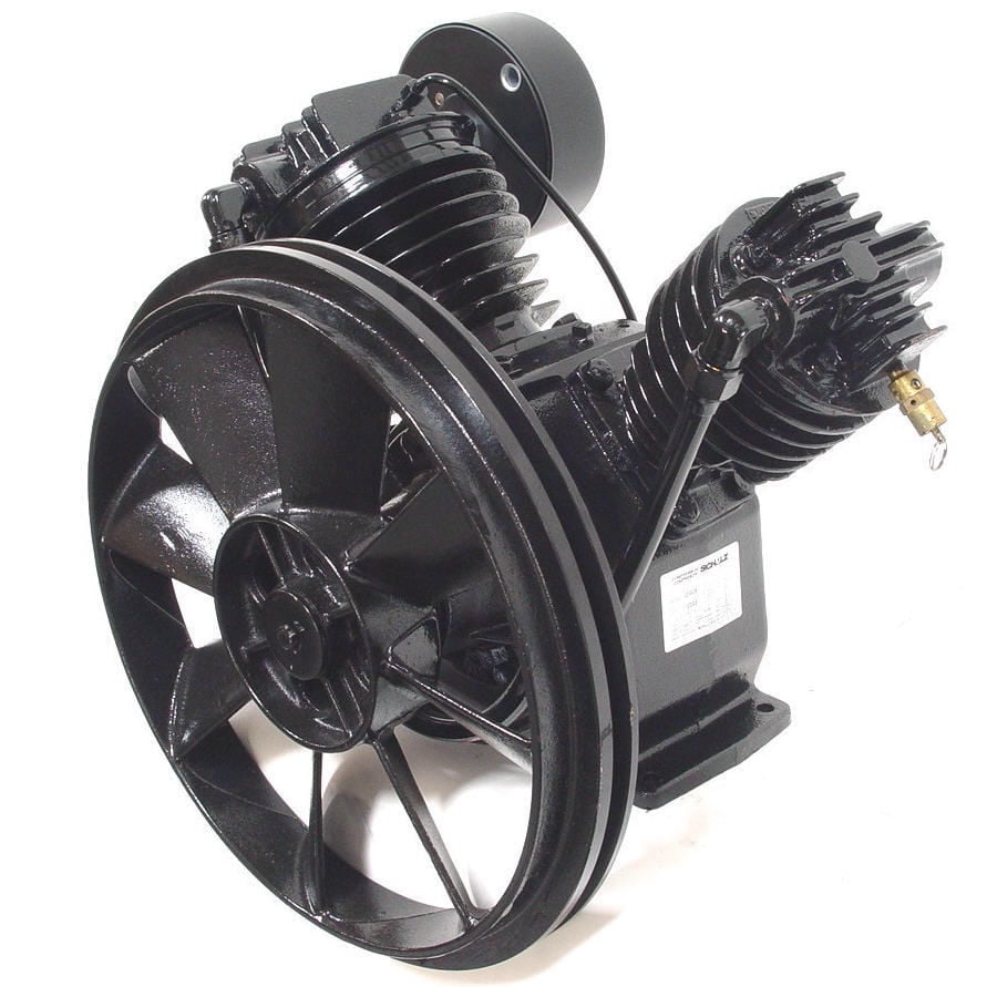 Schulz v-series 5hp 80 gallon-20 cfm- single phase 230 volts-two-stage air compressor 20 cfm 580vv20x-1 vertical