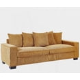 thumbnail image 4 of Modern Corduroy 3-Seater Sofa 220×80×75cm for Living Room, Spacious & Comfortable, 4 of 11