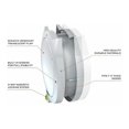 thumbnail image 5 of Puerta abatible para gatos, puerta para gatos para perros, puerta para gatos con agujero blanco, 5 of 5