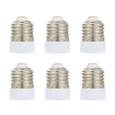 

6pcs Lamp Bulb Adapter Lamp Socket Converters Lamp Holder Adapter (E27 to MR16)