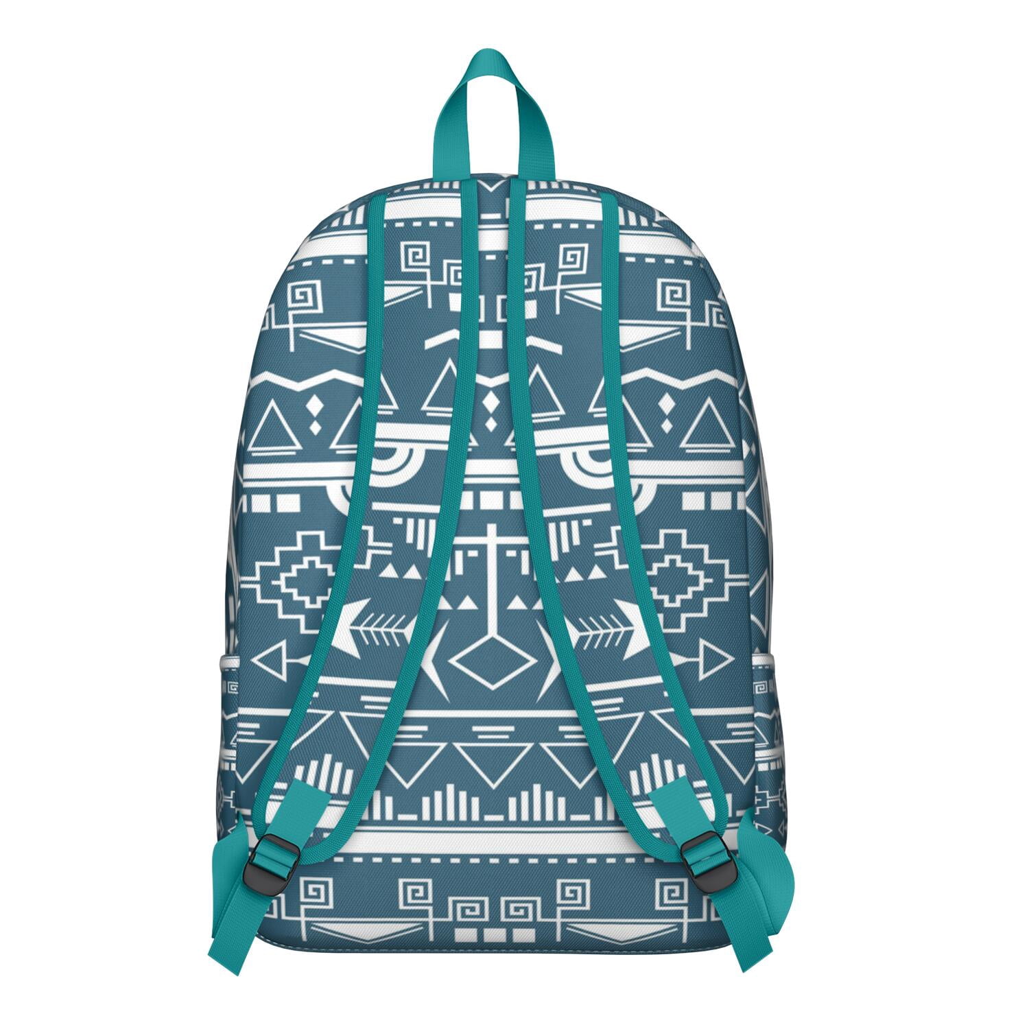 Nordic Style Travel Backpack for Students, Durable Boho Design with Multi Pockets, Perfect for College or Office