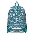thumbnail image 3 of Unisex Vintage Bohemian Rucksack, Boho Chic Print Backpack with Front Pocket, Lightweight Daypack for School University Work Commute, Wonderful Gift, 3 of 5