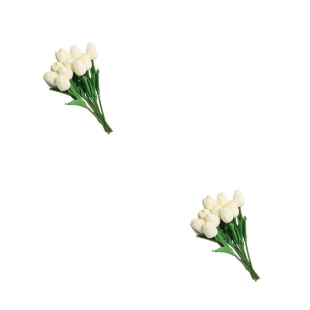 Yuarrent 10 bolsas de tulipanes simulados para la decoración del hogar y la sala de estar, ramo simulado de naturaleza interior con varios Type3 NO3