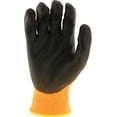 thumbnail image 4 of PIP Industries B1030769 Zone Defense HPPE Shell Cut Resistant Poly Palm Coat Gloves, Black & Orange - Small, 4 of 5