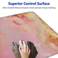 thumbnail image 3 of nygtbtfer  Large Gaming Mouse Pad, Keyboard Wrist Rest Pad &amp; Wrist Support Mousepad Set, Extended Desk Pad Waterproof Desk Mat for Home Office Study Game-Pink Gold Marble 31.5x11.8 in, 3 of 6