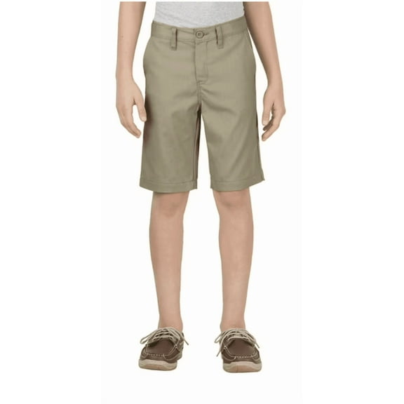 Dickies Boys Flex Slim Fit Ultimate Khaki Short