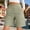 A1 Mint Green, variant on Summer Jorts for Women Gauze Shorts with Pockets Beach Vacation Shorts Pockets Elastic Waist Hiking Short High Waisted Wide Leg Shorts with Pockets Summer Linen Shorts Green L