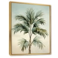 thumbnail image 2 of Designart "Minimalism Plam Tree silence IV" Floral Floater Framed Canvas Print, 2 of 7