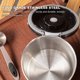 thumbnail image 4 of Contenedor De Café 1.8L Almacenamiento De Granos De Acero Inoxidable Sellado, 4 of 7